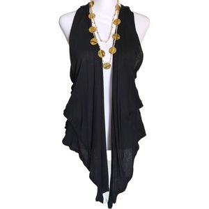 Lacey Back Teeshirt Vest
